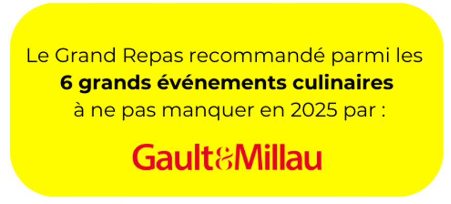 Le Grand Repas recommandé parmi les 6 événemens culinaires à ne pas manquer en 2025